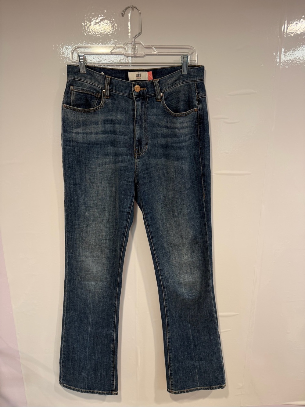 Dark Blue Cabi 5th‎ Avenue Straight-Leg Jeans